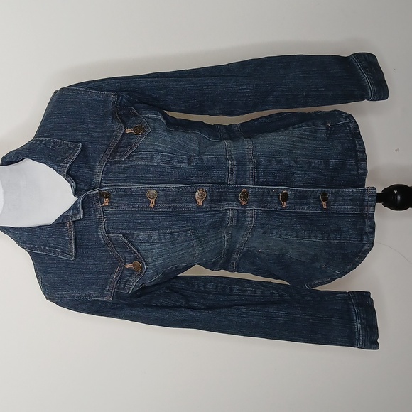 Bernie Jackets & Blazers - Bernie dark denim jean jacket size small